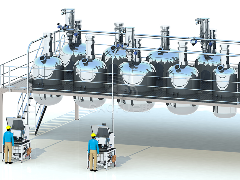反應釜自動投料系統